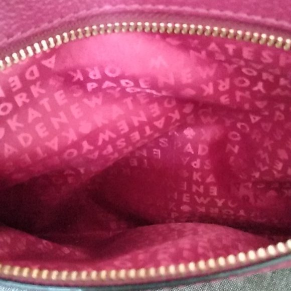 Kate Spade Maroon Crossbody NWOT - Picture 12 of 12